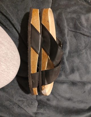 Sandalias Cruzadas Pier One Negras