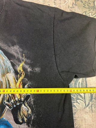 Iron Maiden print rock vintage Tee fruit of the loom