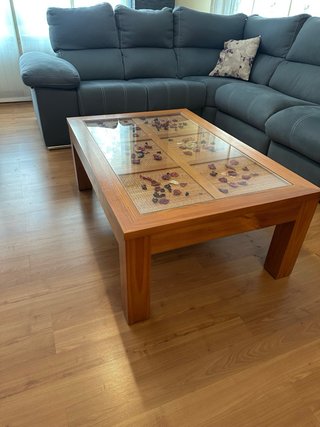 Mesa Centro Madera Maciza Casanova Gandía