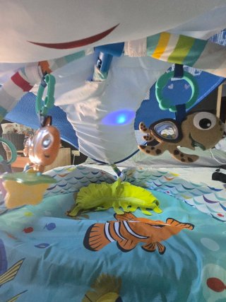 Panque infantil bebé Nemo y Dory
