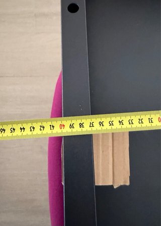 Estantería Metálica IKEA Negra 4 Niveles