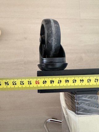 Estantería Metálica IKEA Negra 4 Niveles