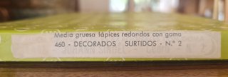 Scatola di Matite Decorate Hispania Assortite N°2 con Gomma