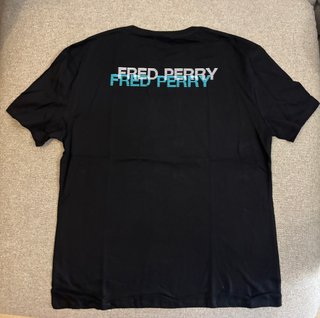Camiseta Fred Perry Negra Talla L
