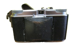 fotocamera a soffietto Voigtlander Vito II a pelli