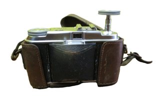 fotocamera a soffietto Voigtlander Vito II a pelli