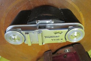 fotocamera a soffietto Voigtlander Vito II a pelli