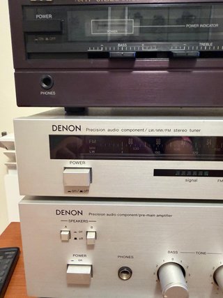 Equipo de música JVC y Denon