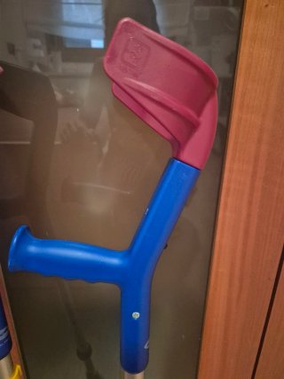 MULETA INFANTIL ALUMINIO ADAPTABLE X2