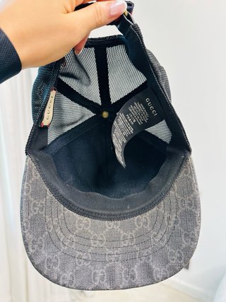 Gorra Gucci estampado kingsnake
