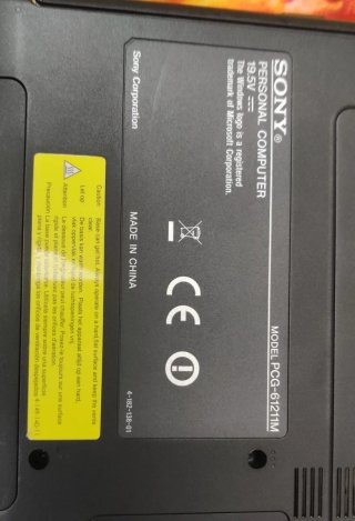Portátil Sony Vaio  Windows 7 home