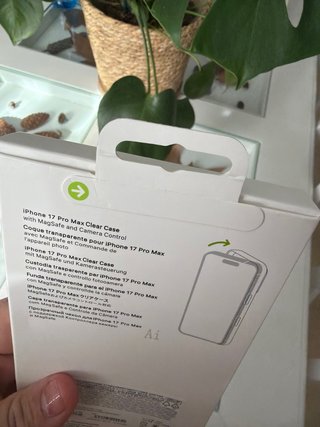 Funda iPhone 17 Pro Max Transparente