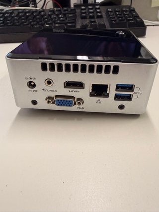 Intel NUC PC Mini Plata/Negro