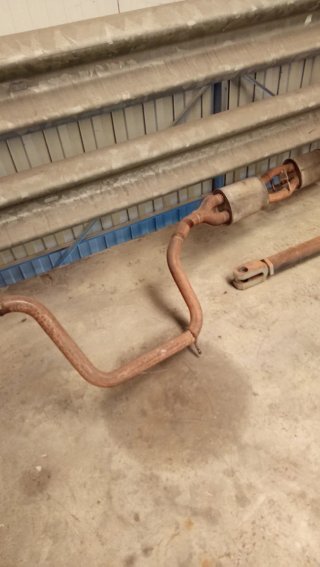 Tubo de escape Ford Mondeo St220 (original)