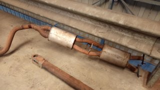 Tubo de escape Ford Mondeo St220 (original)