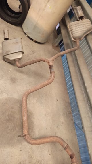 Tubo de escape Ford Mondeo St220 (original)