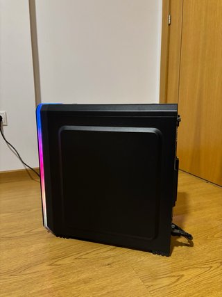 PC Gaming Desktop Preto com RGB