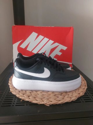 Zapatillas Nike Court Vision Alta Negras