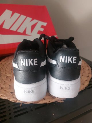 Zapatillas Nike Court Vision Alta Negras