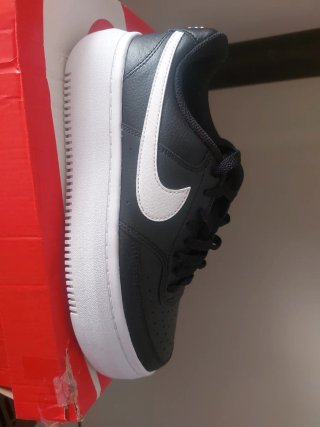 Zapatillas Nike Court Vision Alta Negras