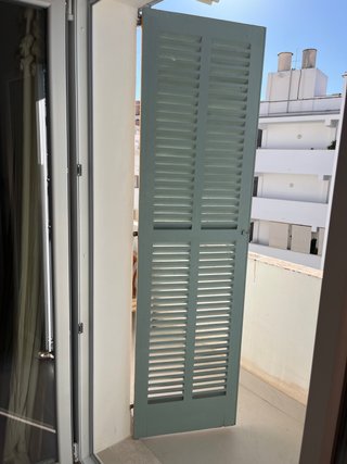 Par Persianas Mallorquinas Madera