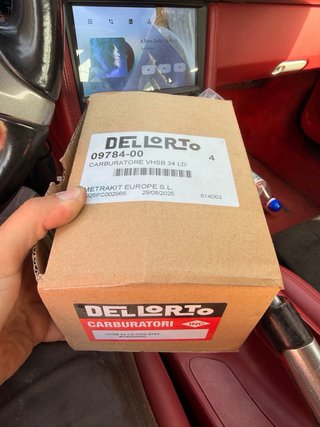 Carburador Dellorto VHSB 34 LD