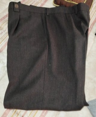 Pantalones de vestir grises talla 46