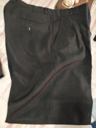 Pantalones de vestir grises talla 46