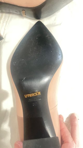 Zapatos Uterqüe tacón bloque punta fina