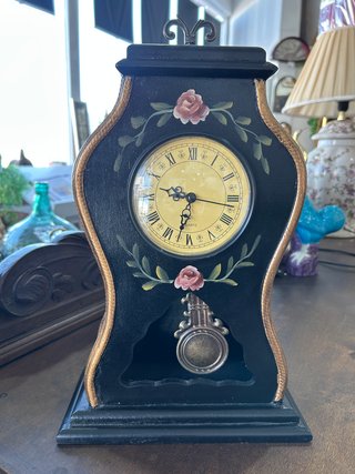 Reloj de mesa vintage suizo Neuchâtel