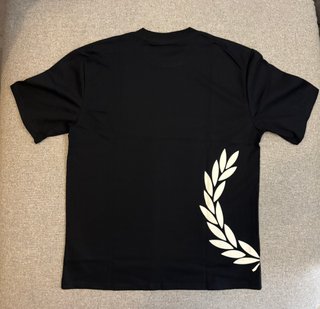 Camiseta Fred Perry Negra Talla XL