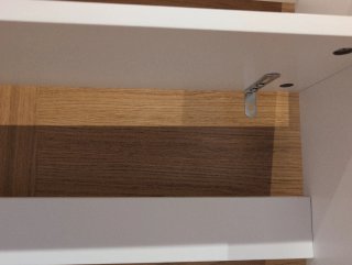 Estantería infantil blanca y madera