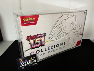 Teca Acrilico per Pokemon Scarlatto Violetto 151