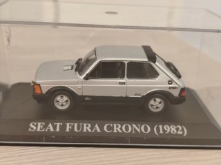 1:43 Lote 2 Coches Clásicos SEAT Altaya IBIZA/FURA