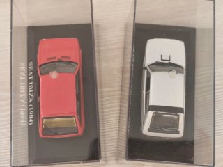1:43 Lote 2 Coches Clásicos SEAT Altaya IBIZA/FURA