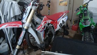 Honda CRF450 Motocross Moto