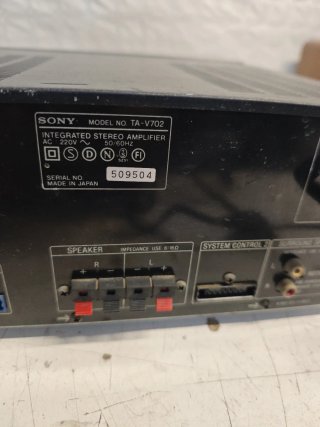 Amplificador Sony LBT-V702 Negro