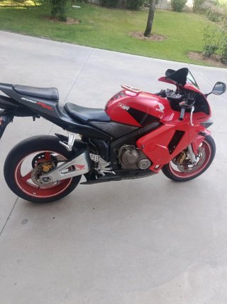 Honda 600 RR Sportbike