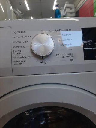 Lavadora Siemens iSensoric 9kg 1500 RPM