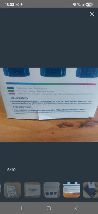 Clorador Salino Hayward POOLSALT Bluetooth