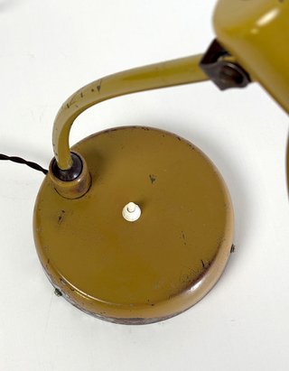 Lampada da scrivania Bauhaus senape