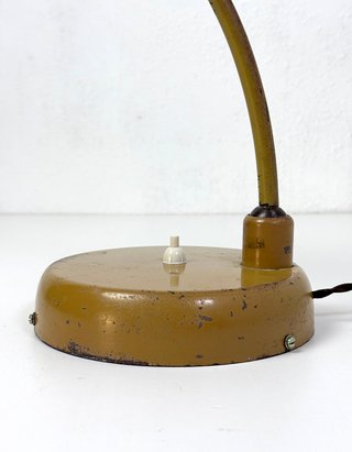 Lampada da scrivania Bauhaus senape