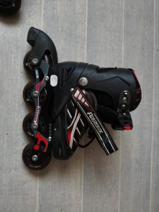 Patines en línea negros Número del 30 al 33