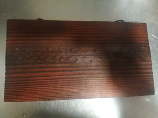 Termómetro Rústico Madera Vintage Ciervo