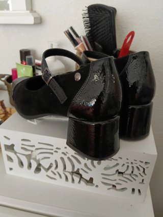 Zapatos negros piel talla 40