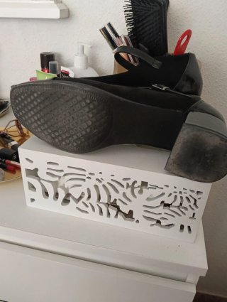 Zapatos negros piel talla 40