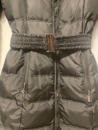 Plumas Zara Negro Mujer