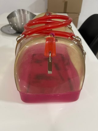 Bolso Furla Rosa Transparente Regalo