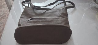 Bolso bandolera marrón estilo boho