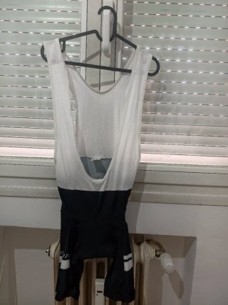 Ropa Ciclismo Culotte  Maillot Blanco/Negro